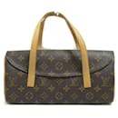 Bolsa de mão em lona Louis Vuitton Sonatine M51902 em ótimo estado