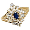 K18YG Yellow Gold Sapphire Ring 12.5 in Excellent Condition - & Other Stories