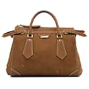 Borsa in suede Burberry Brown Prorsum