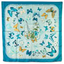 Hermès Blue Farandole Silk Scarf