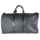 Louis Vuitton Keepall Bandoulière 55 en lona Damier Cobalt