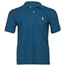 Polo Ralph Lauren Polo Shirt in Blue Cotton