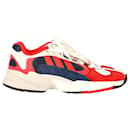 Adidas Yung-1 Sneakers in Red Suede - Autre Marque