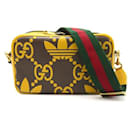 Gucci Gucci X Adidas Shoulder Bag Leather Shoulder Bag 702427 in Excellent condition