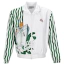 Casablanca Pacifique Sport Track Jacket in White Polyester - Autre Marque