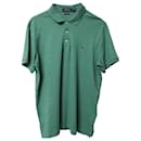 Polo Ralph Lauren Custom Slim Fit Polo T-Shirt in Green Cotton