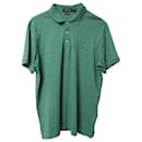 Polo Ralph Lauren Camiseta Polo Slim Fit Personalizada em Algodão Verde