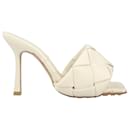 Bottega Veneta Lido Mule white