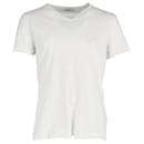 Zadig & Voltaire Short Sleeve Monastir T-shirt in White Cotton