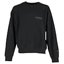 Fear Of God Essentials Logo Print Jersey Sweatshirt in Black Cotton - Fear of God