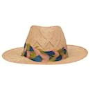 Eugenia Kim Bianca Fedora Hat in Brown Straw