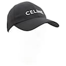 Black branded cap - Céline