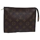 LOUIS VUITTON Monogram Poche Toilette 19 Pouch M47544 LV Auth 76240 - Louis Vuitton