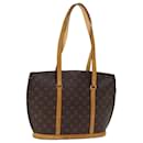 LOUIS VUITTON Bolsa Tote Babylone Monogram M51102 LV Auth 77162 - Louis Vuitton