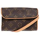 LOUIS VUITTON Monogram Pochette Florentine Sac à taille M51855 LV Auth fm3455 - Louis Vuitton