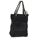 Borsa tote GUCCI GG Canvas Sherry Line Bianco Nero 019 0401 1956 Auth 77243 - Gucci