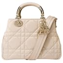 DIOR Beige Leather Bag - 102004 - Dior