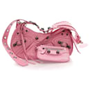 Bolso cruzado Pink Balenciaga Motocross Le Cagole XS