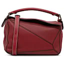 Red LOEWE Small Puzzle Satchel - Loewe