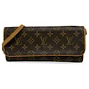 Sac bandoulière Brown Louis Vuitton Monogram Pochette Twin GM