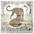 Hermès Carré 90 "JUNGLE LOVE" 100% Silk Scarf