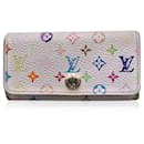 Porta-chaves Multicles 4 Murakami Multicolor Branco - Louis Vuitton