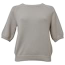 'S Max Mara Corinne Sweater in Ecru Cotton - Autre Marque