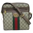 Gucci Ophidia Schultertasche aus Canvas 547926 in gutem Zustand