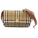 Sac à épaule Burberry Hampshire Sac en toile 8070000.0 en excellent état