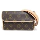 Louis Vuitton Pochette Florentine Canvas Gürteltasche M51855 in ausgezeichnetem Zustand