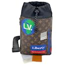 LOUIS VUITTON Monogram Men's Chalk Sling bag Nap Sac Shoulder Bag Backpack - Louis Vuitton