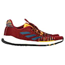 Adidas x Missoni Pulseboost HD Sneakers in Burgundy Knit Fabric - Autre Marque