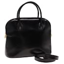 Sac à main CELINE en cuir 2 voies noir Auth bs15050 - Céline