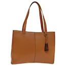 Sac Tote en cuir marron CHANEL CC Auth bs14915 - Chanel