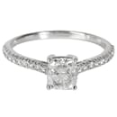 Tiffany & Co. Novo Engagement Ring in  Platinum F VVS1 1.05 CTW