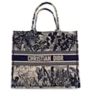 Dior Bleu Grand Tote Palm Flamant Rose