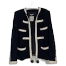 1995 runway Navy Blue Jacket - Chanel