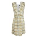 New Ribbon Tweed Dress in Beige - Chanel