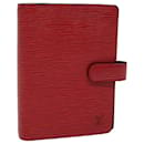 LOUIS VUITTON Epi Agenda MM Tagesplaner Cover Rot R20047 LV Auth th4989 - Louis Vuitton