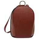 LOUIS VUITTON Mochila Epi Mabillon Marrón M52233 LV Auth 77184 - Louis Vuitton