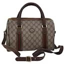 Bolso Boston de PVC beige GG Supreme Web Sherry Line de GUCCI 002 115 6697 Auth ep4571 - Gucci