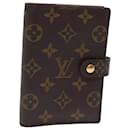 LOUIS VUITTON Monogram Agenda PM Couverture de Planificateur de Jour R20005 LV Auth fm3480 - Louis Vuitton