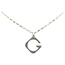 Collier Pendentif G en Argent Sterling Gucci