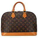 Brown Louis Vuitton Monogram Alma PM Handbag