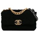 Bolsa Chanel Medium Tweed 19 Preta