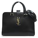 Sac à main en cuir Monogramme Cabas Yves Saint Laurent 568853 en excellent état