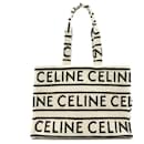 Bolsa tote em canvas Celine Large Cabas 196762FO2 em excelente estado - Céline
