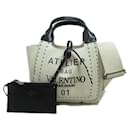 Bolso Valentino Atelier Bag 01 de lona XW2B0J97NIZEX9 en excelente estado