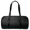 Louis Vuitton Soufflo Leather Handbag M52222 in Very Good Condition