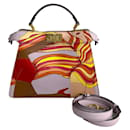 Fendi Peekaboo Iseeu Piccolo Borsa in Pelle 2way Borsa a Spalla in Pelle 8BN327 in Ottime Condizioni